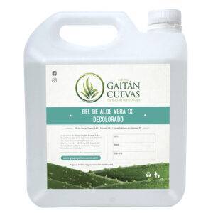 Gel de Aloe vera 1X Decolorado
